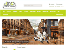 Tablet Screenshot of jolingi-scooters.nl